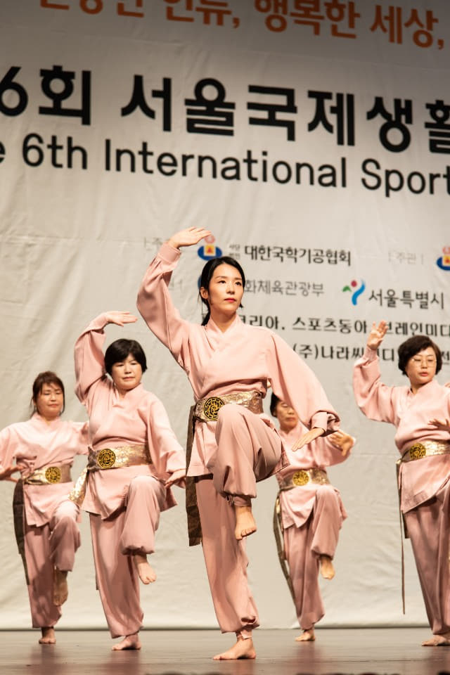 지난해 열린 제6회 서울국제 생활체육 국학기공대회 모습. 대한국학기공협회 제공